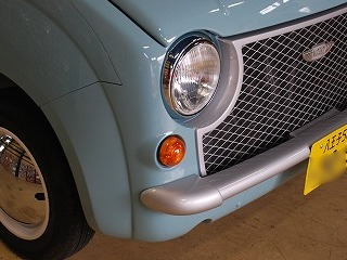 アルト パイク 東京都 熊谷様 日産パオの純正色アクアグレー