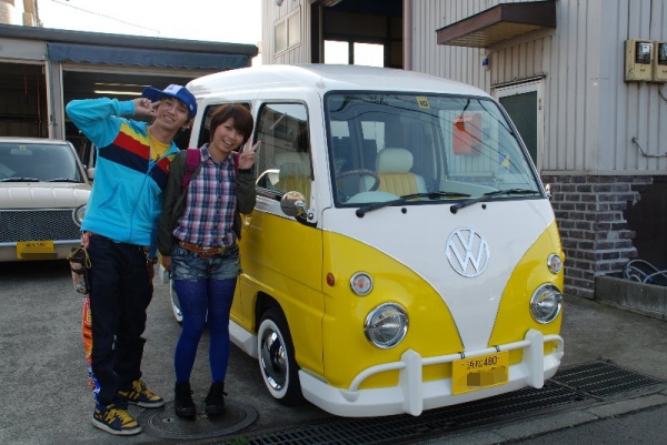 ワーゲンバスタイプ　浜松市　納車