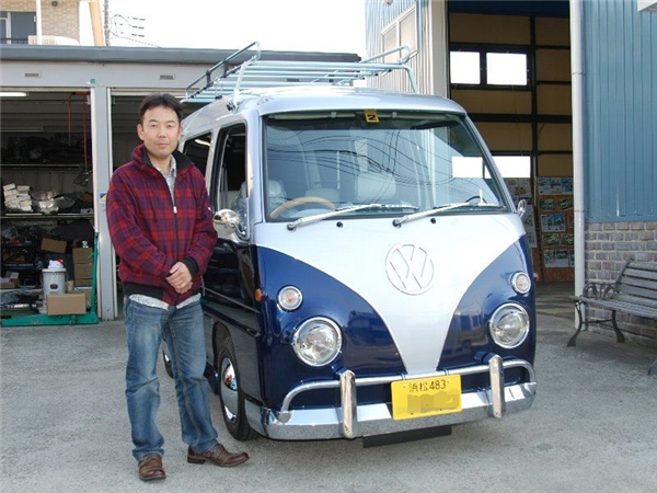 ワーゲンバス仕様　静岡県　納車