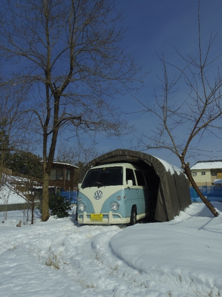 ワーゲンバス仕様　雪